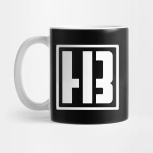 Haunted Birthday Minimalist Logo (white) Mug